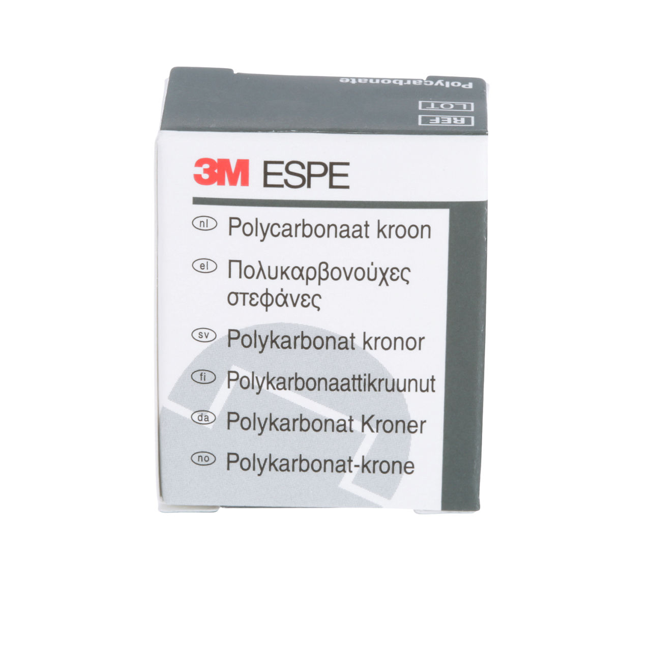 3M ESPE Polycarbonate Replacement Crown, short lower anterior, #68