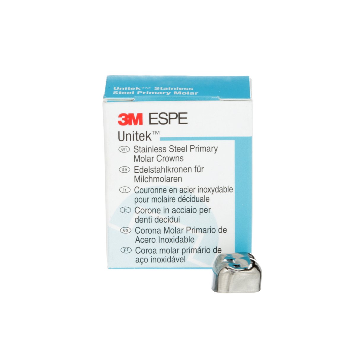 3M Unitek Stainless Steel Primary Molar Crowns