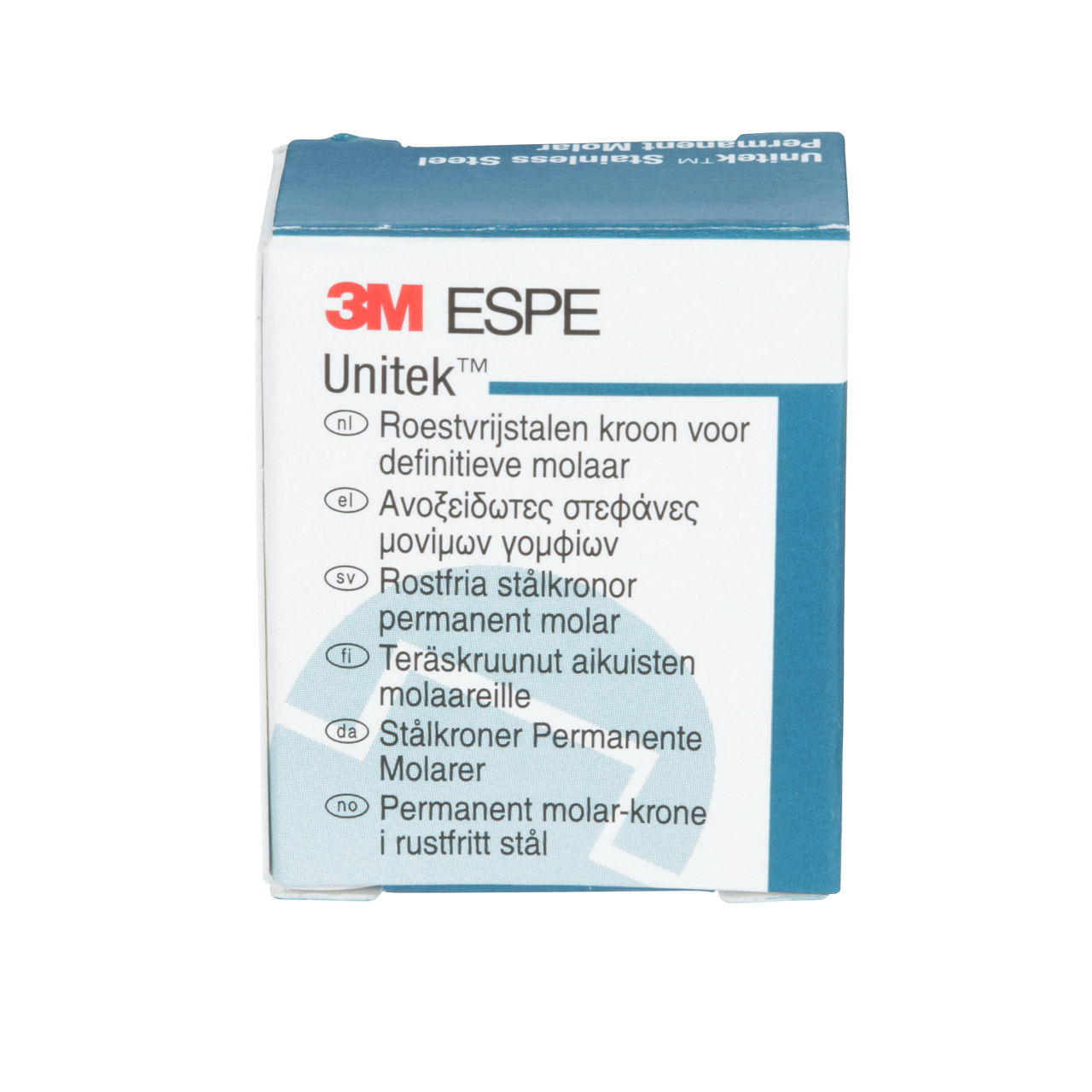 3M ESPE Unitek Stainless Steel First Permanent Molar Crown, 900345, lower right, size 5
