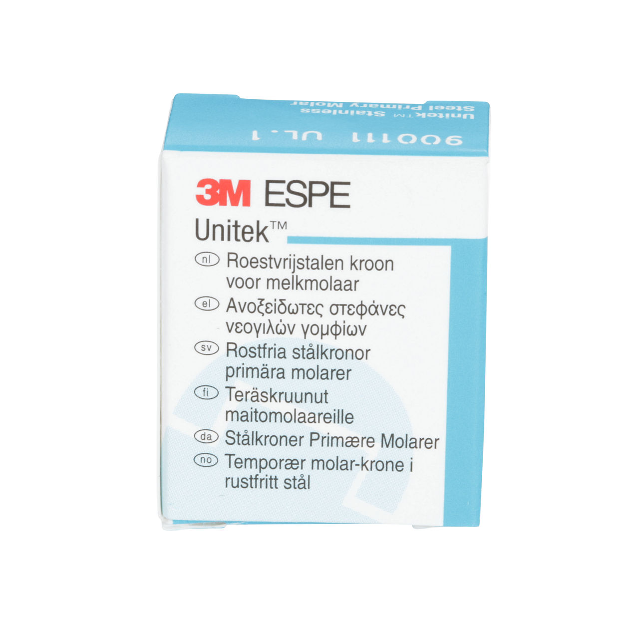 900111 UNITEK 1ST PRIM SS MOL UL-1 5/PAC