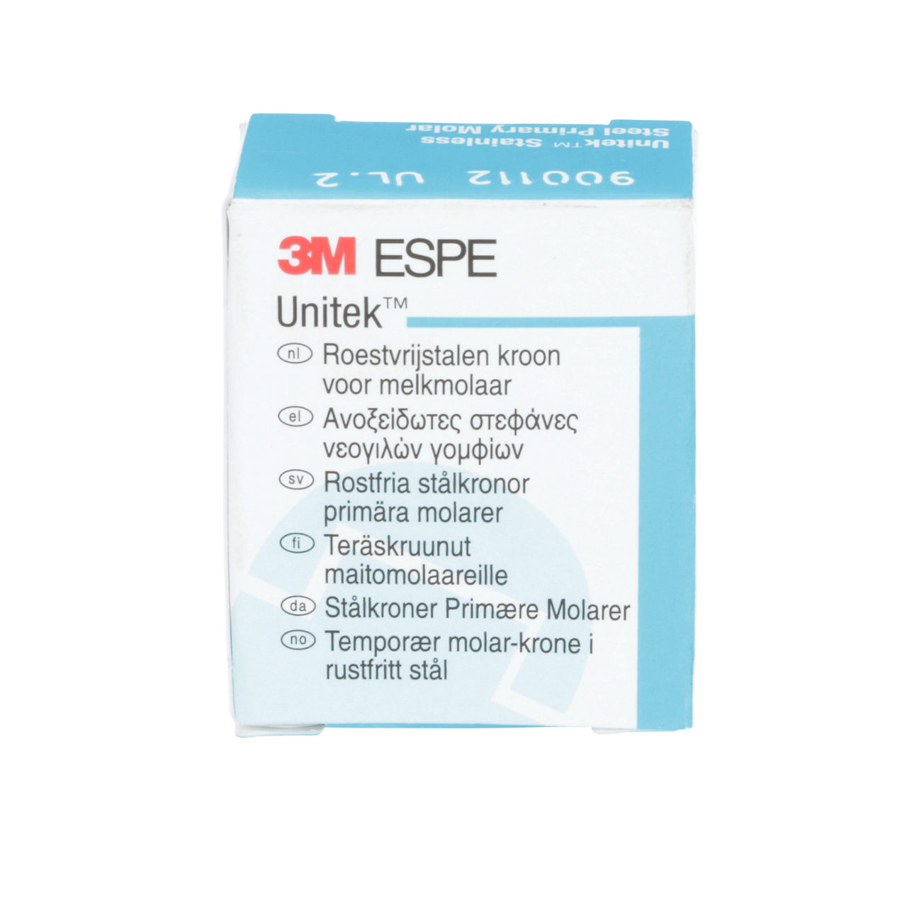 900112 UNITEK 1ST PRIM SS MOL UL-2 5/PAC