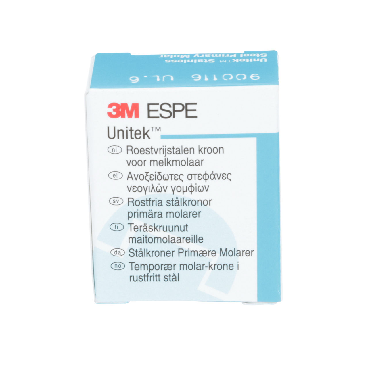 900116 UNITEK 1ST PRIM SS MOL UL-6 5/PAC