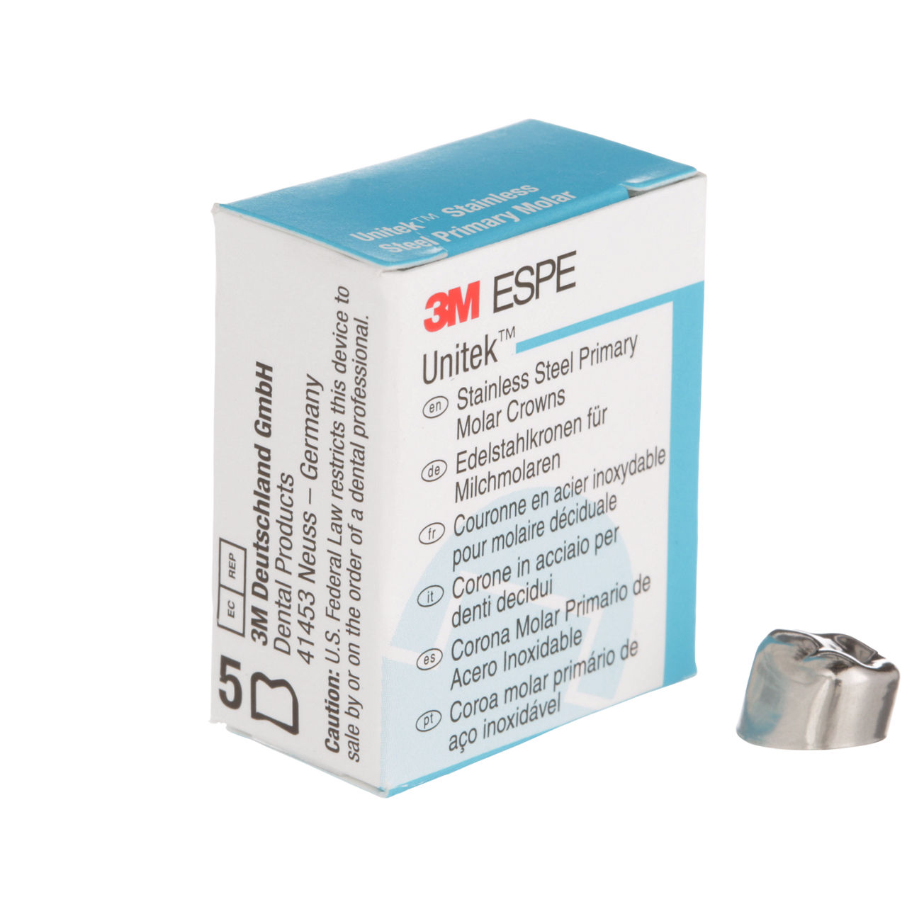 900137 UNITEK 1ST PRIM SS MOL LL-7 5/PAC