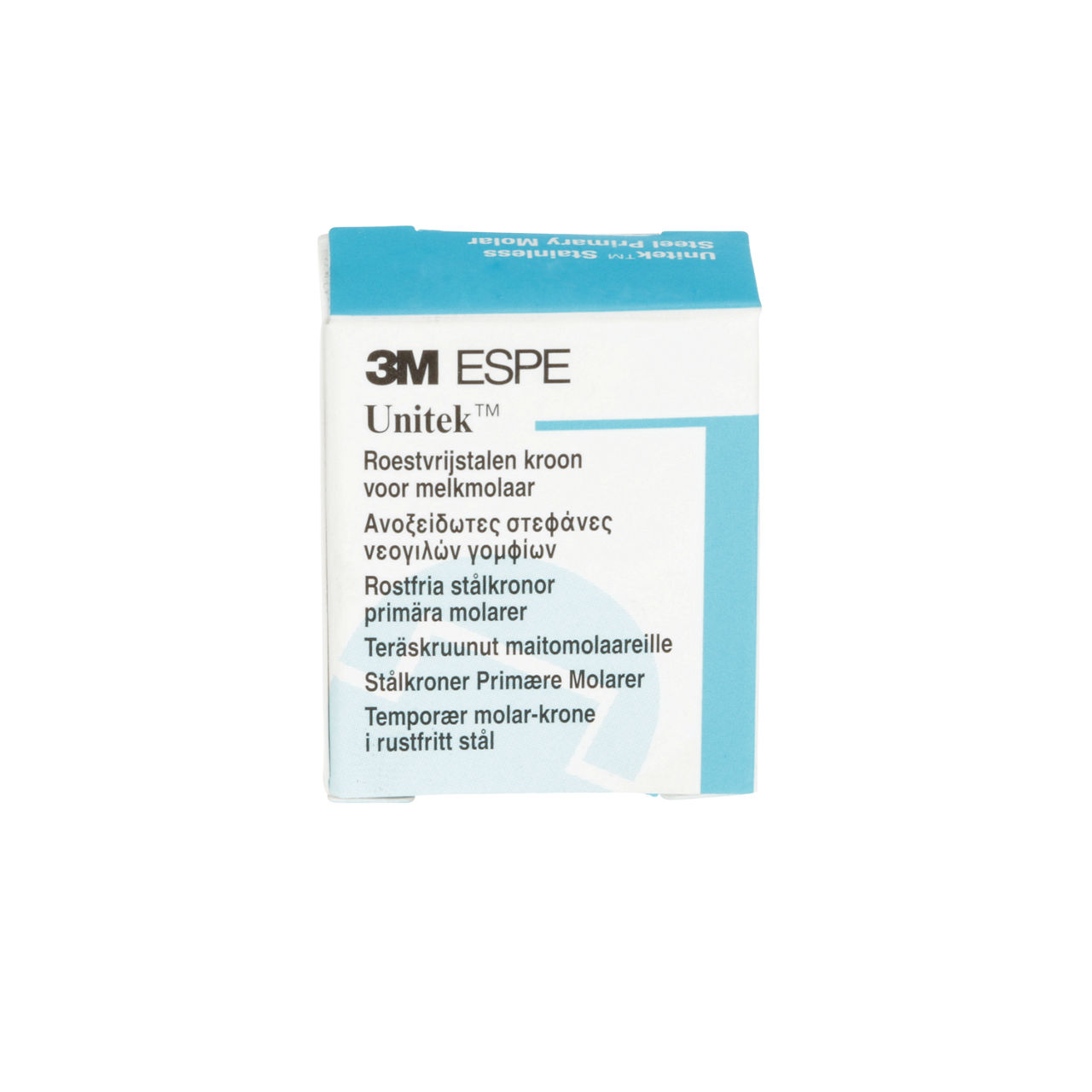 3M ESPE Unitek Stainless Steel First Primary Molar Crown, 900141, lower right