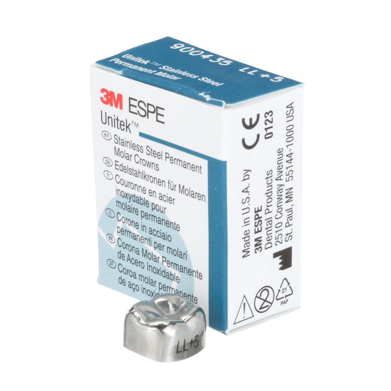 900435 UNITEK 2ND PERM SS MOL LL-5 5/PAC