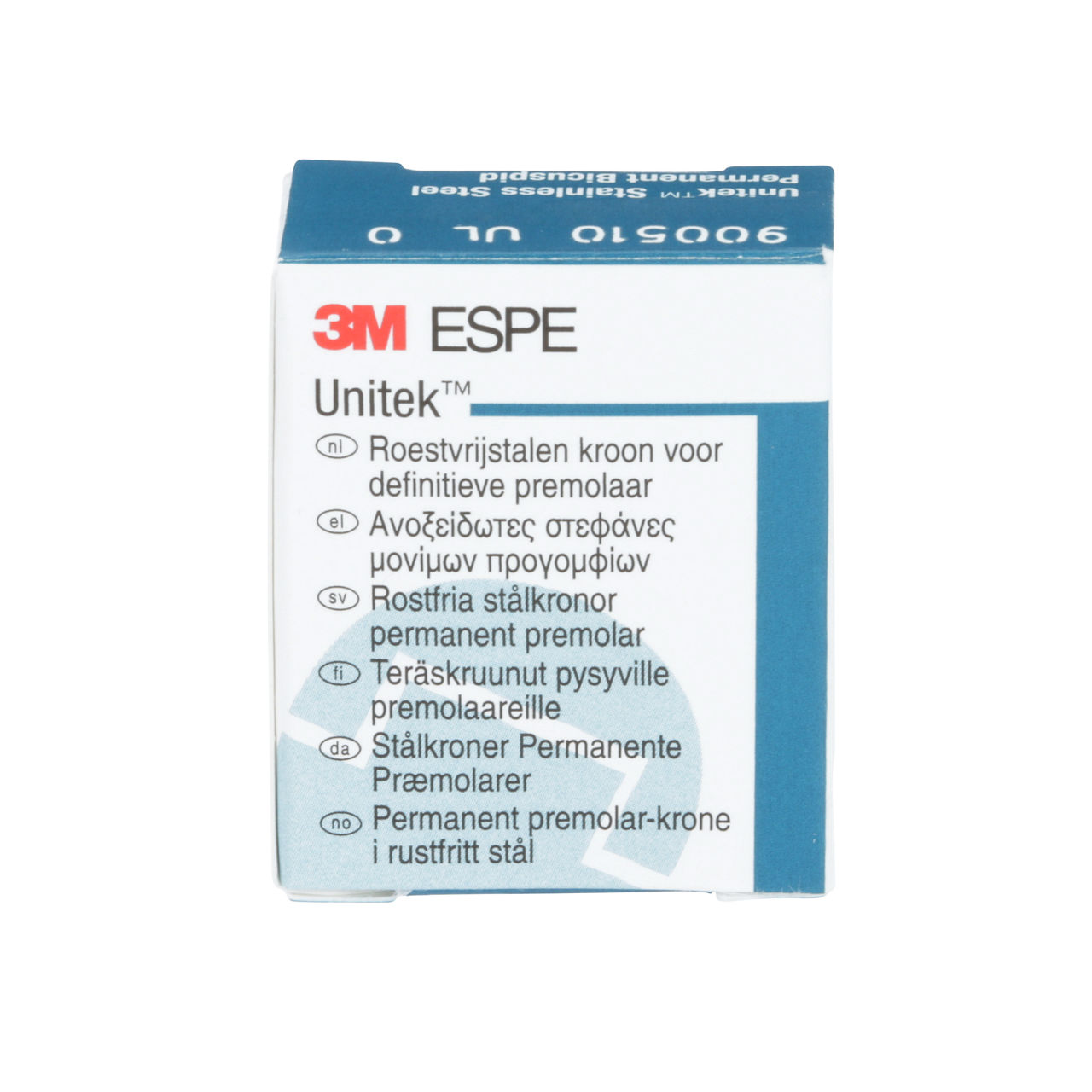 900510 UNITEK 1ST BICUSP SS UL-0, 5/PAC