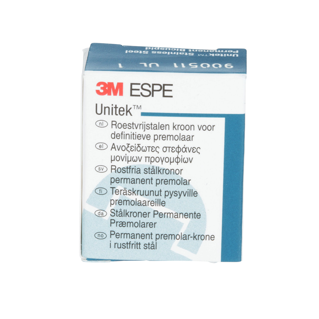 900511 UNITEK 1ST BICUSP SS UL-1, 5/PAC