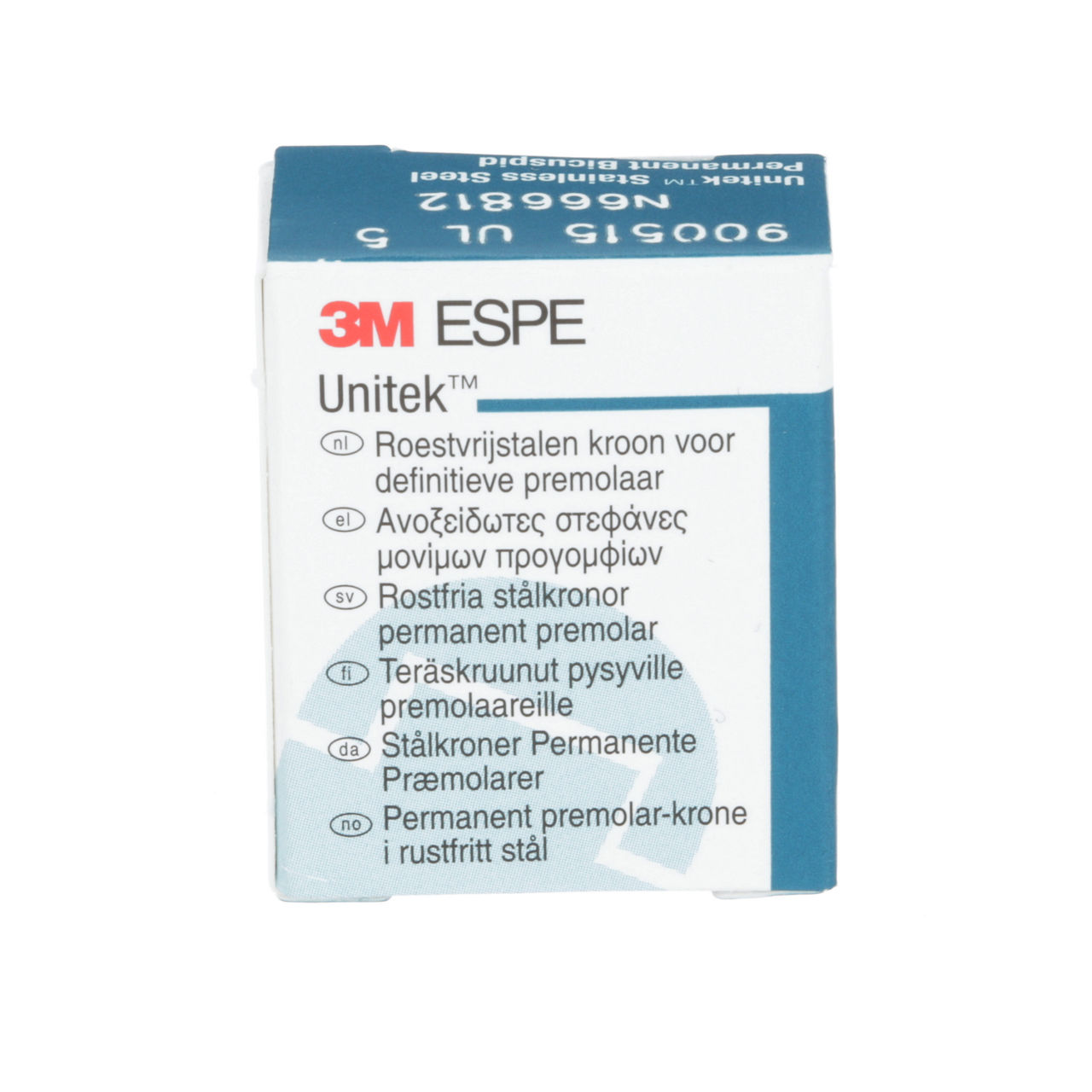 900515 UNITEK 1ST BICUSP SS UL-5, 5/PAC