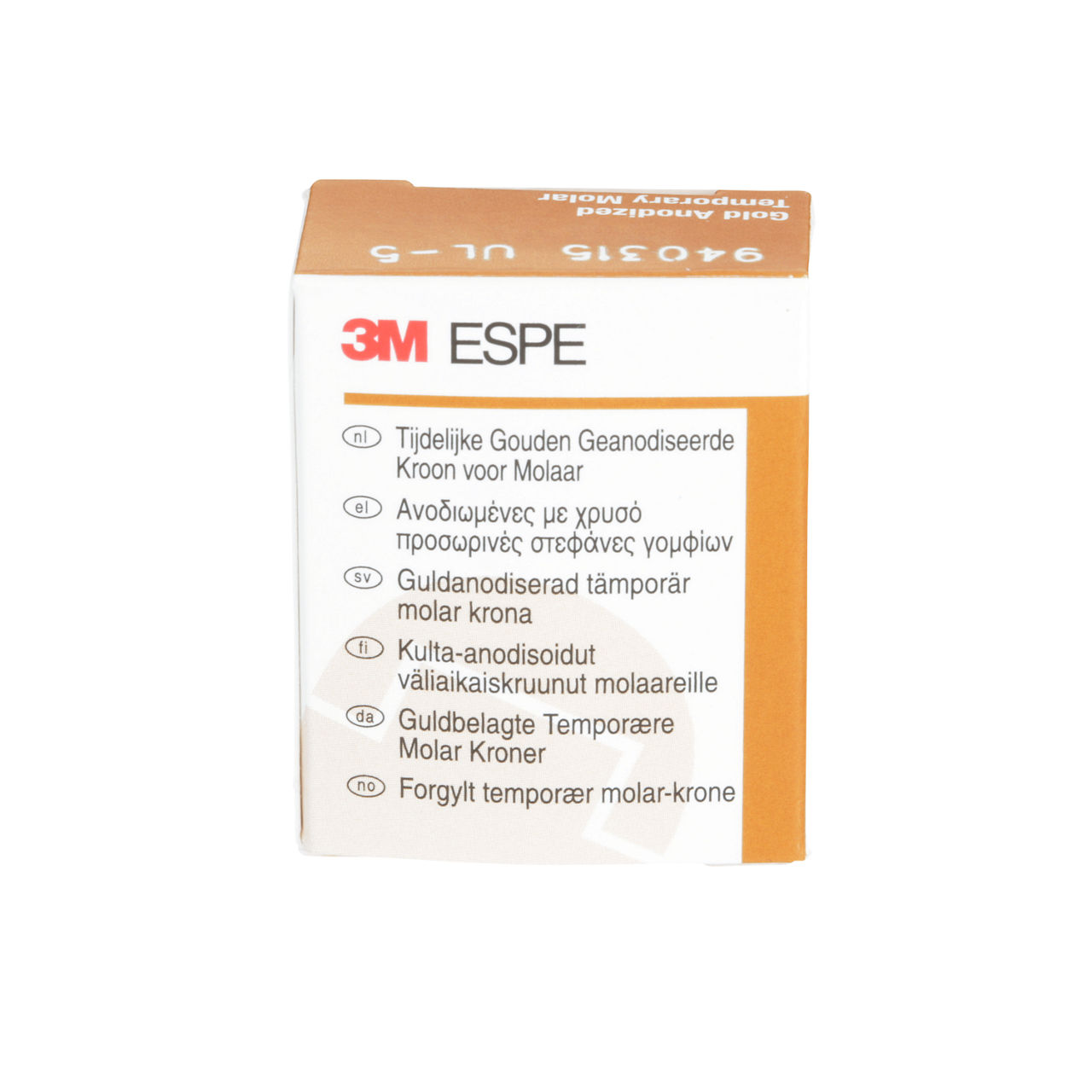 940315 UNITEK GOLD 1ST MOL UL-5, 5/PAC