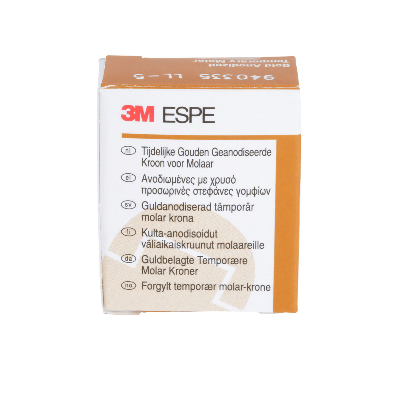 940335 UNITEK GOLD 1ST MOL LL-5, 5/PAC