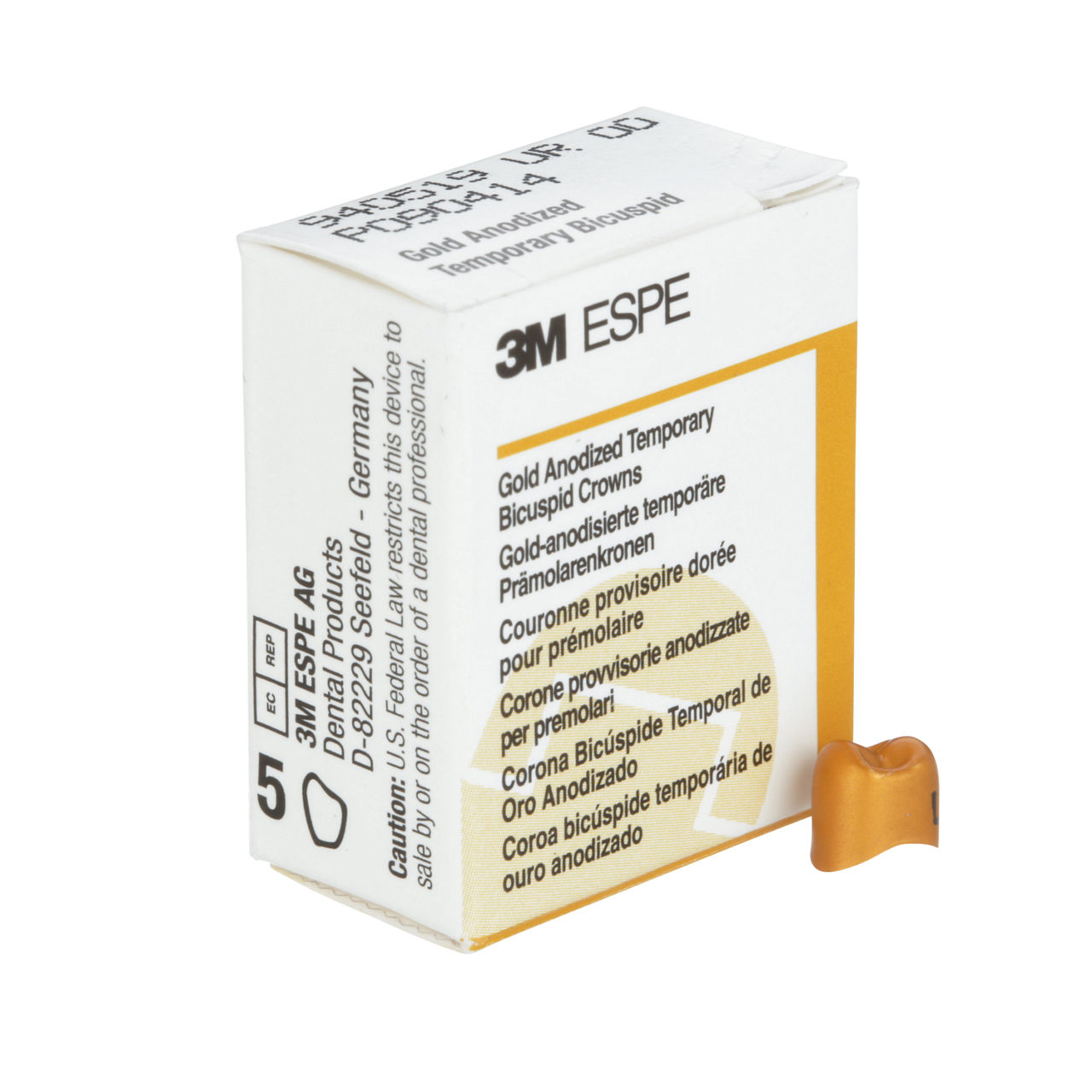 940519 UNITEK GOLD BICUSP UL-00, 5/PAC