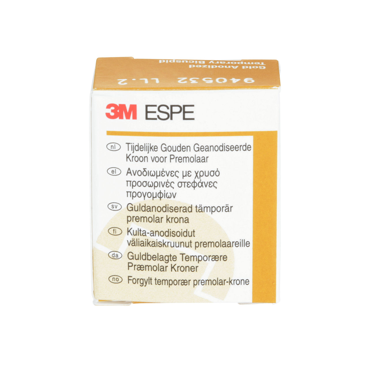 940532 UNITEK GOLD BICUSP LL-2, 5/PAC