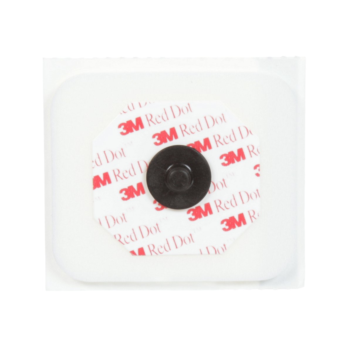 Red Dot Monitoring Electrode With Foam Tape and Sticky Gel