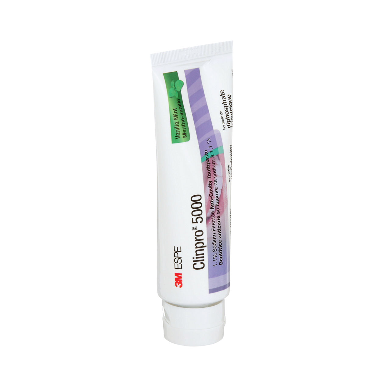 3M ESPE Clinpro 5000 1.1% Sodium Fluoride Anti-Cavity Toothpaste, 12215, vanilla mint flavour, 113 g
