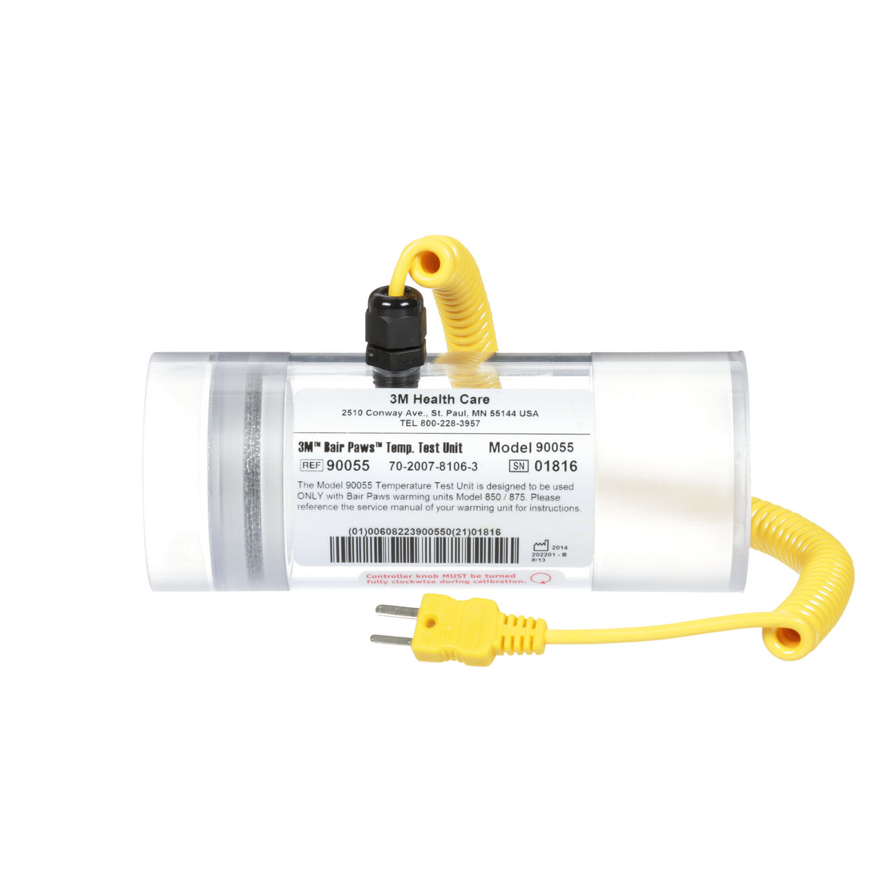 Bair Hugger™ 800 -sarjan lämmitysyksikön lämpötilatestaussarja