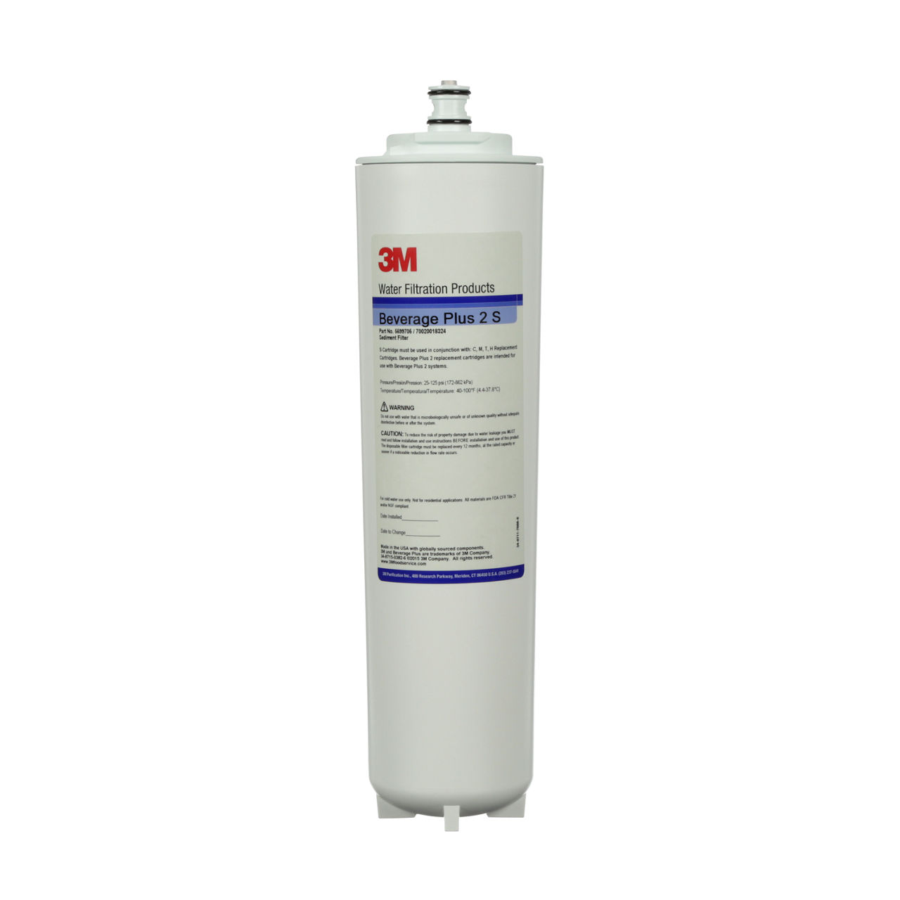 3M™ Commercial Reverse Osmosis Membrane for Model SGLP-075, Model CTG-BEV, "S" TYPE