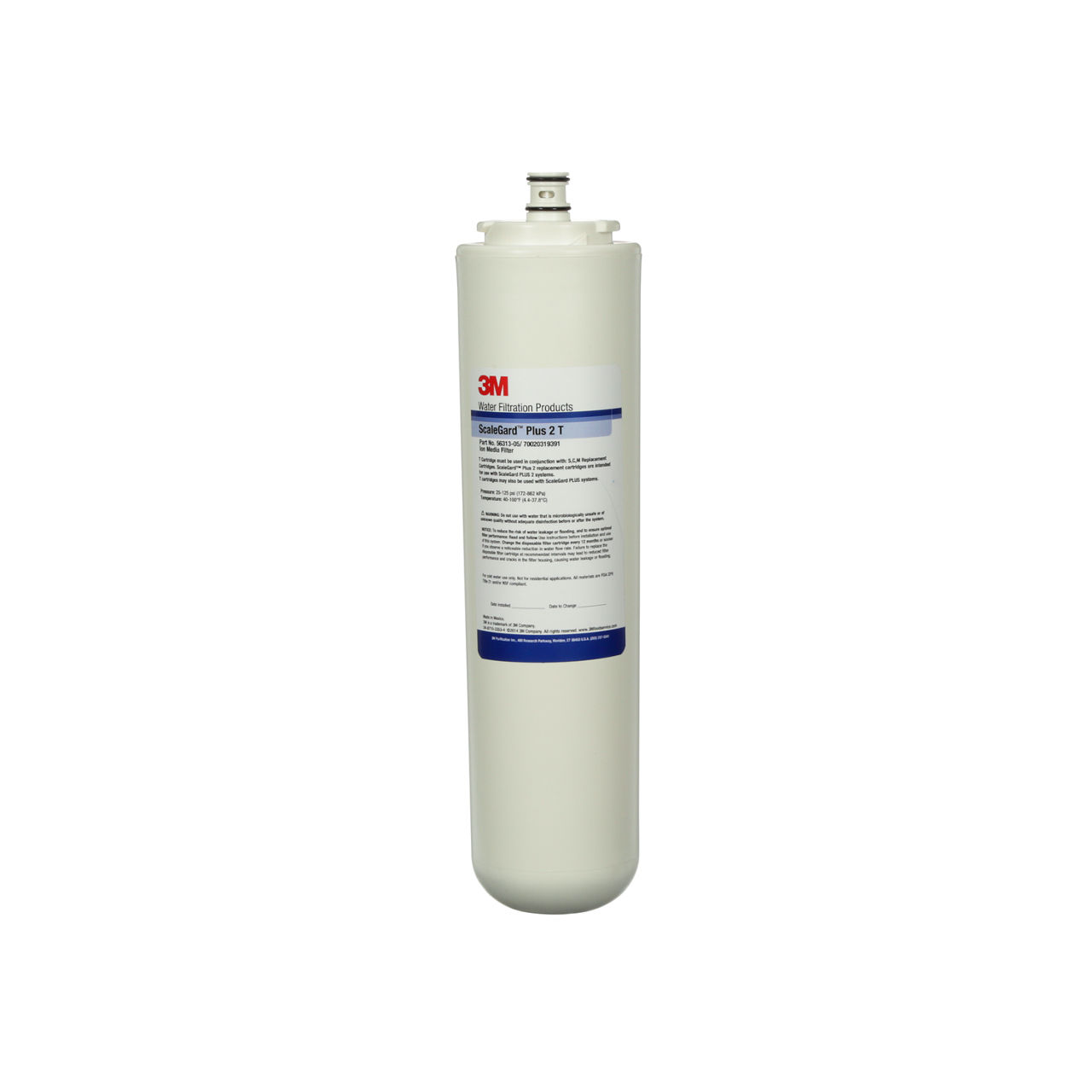 3M™ ScaleGard™ Reverse Osmosis Replacement Cartridge T 5631305, ForTSR150, 4/Case