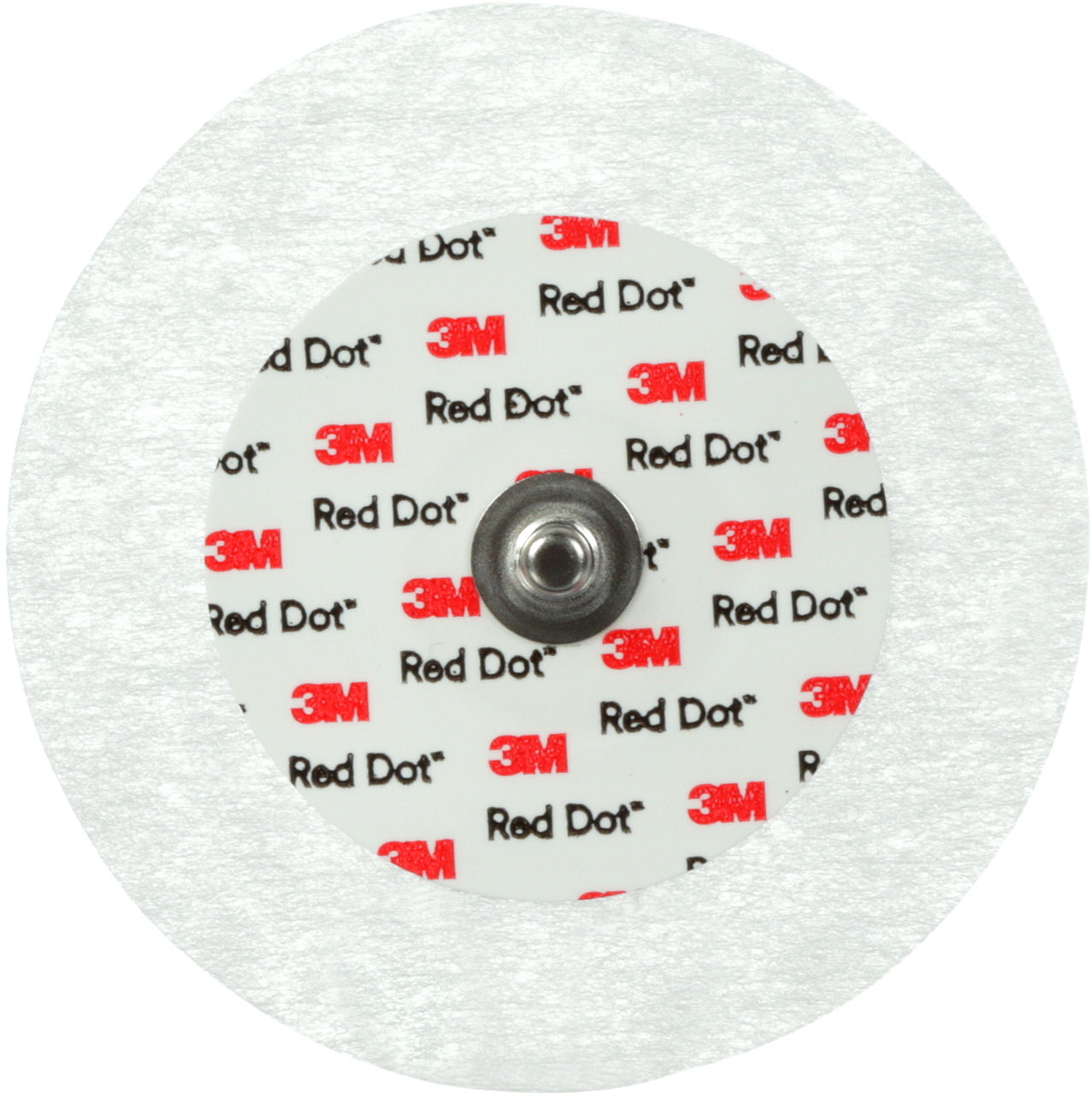3M™ Red Dot™ Monitoring Electrode 2239 with 3M™ Micropore™ Tape Backing (front)