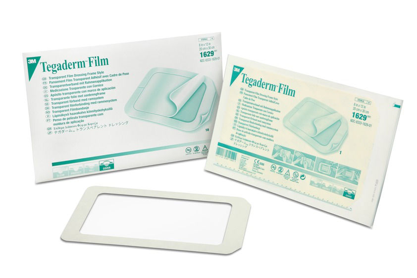 Tegaderm Transparenter Filmverband mit Applikationsrahmen