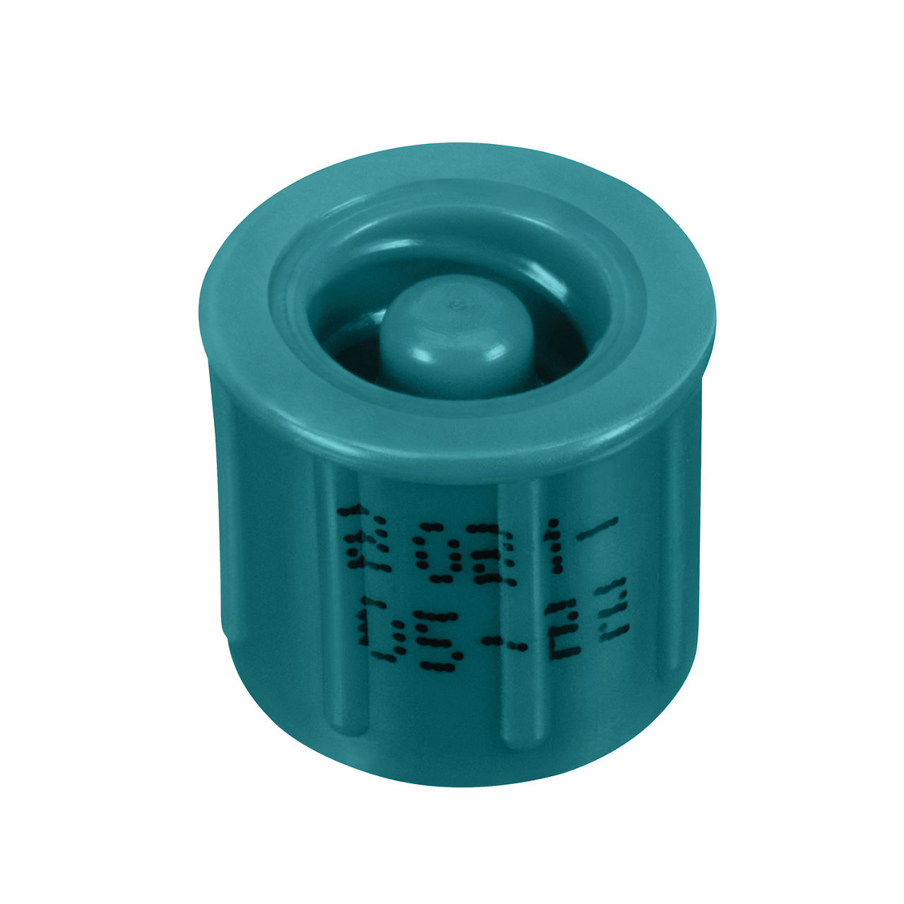 Curos™ Stopper disinfecting cap for open female luers CSV1-270 Teal