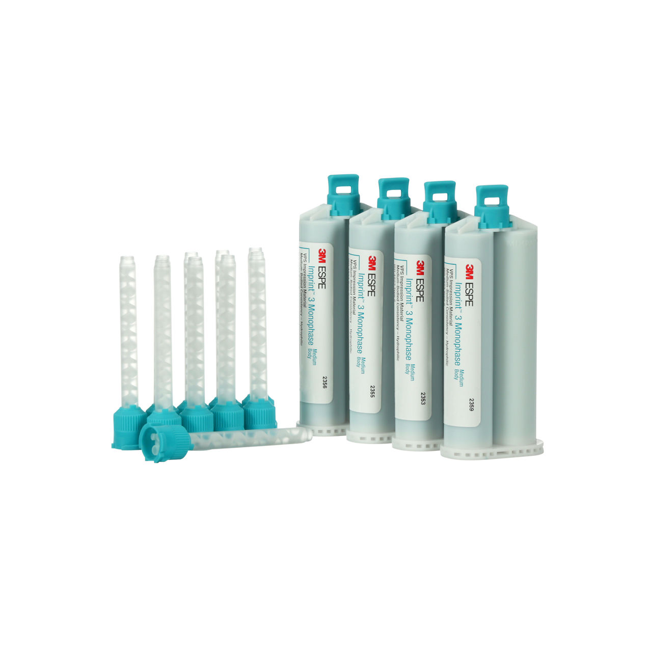 3M™ インプリント™ 3 印象材 モノフェーズ, 10781, 4 本/箱