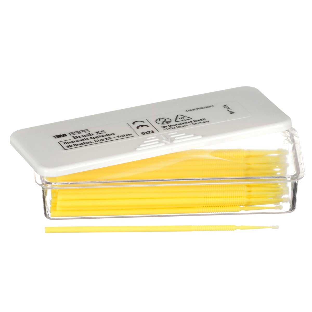 Extra-Small Applicator Brush for Dental Preparations