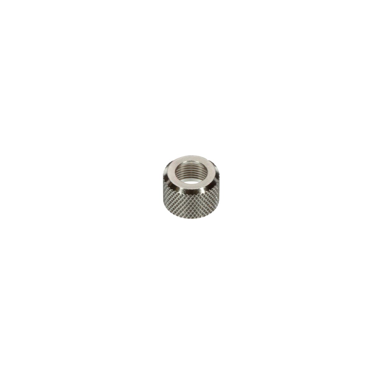 Elastomer Syringe Knurled Hub Cap Refill Part