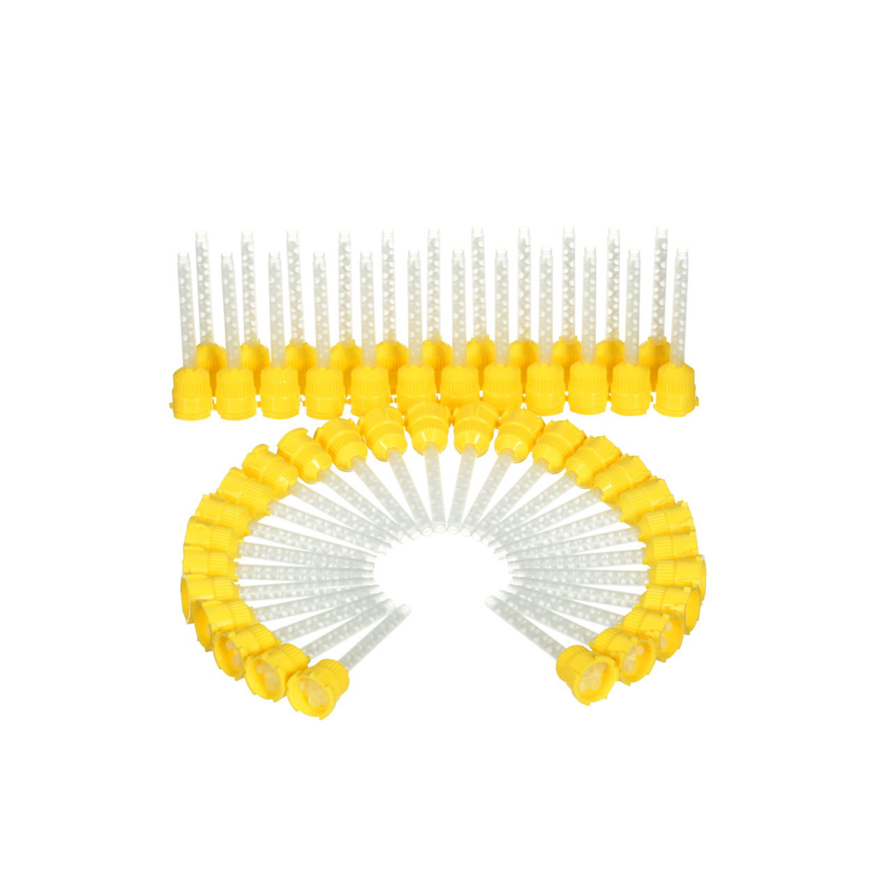 Garant™ Mixing Tips - Yellow (50), 71452, frontside
