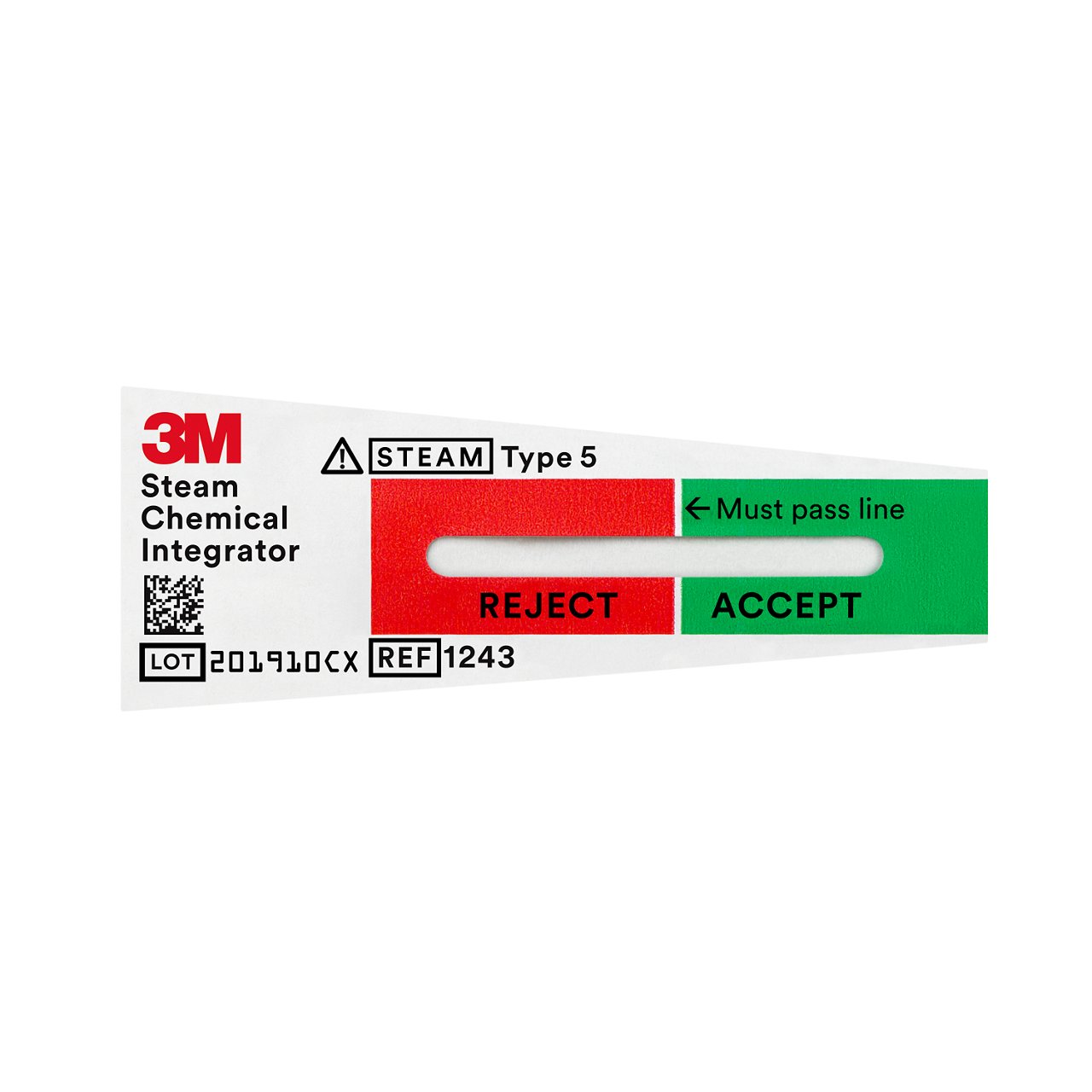 3M™ Attest™ Steam Chemical Integrators strip unused