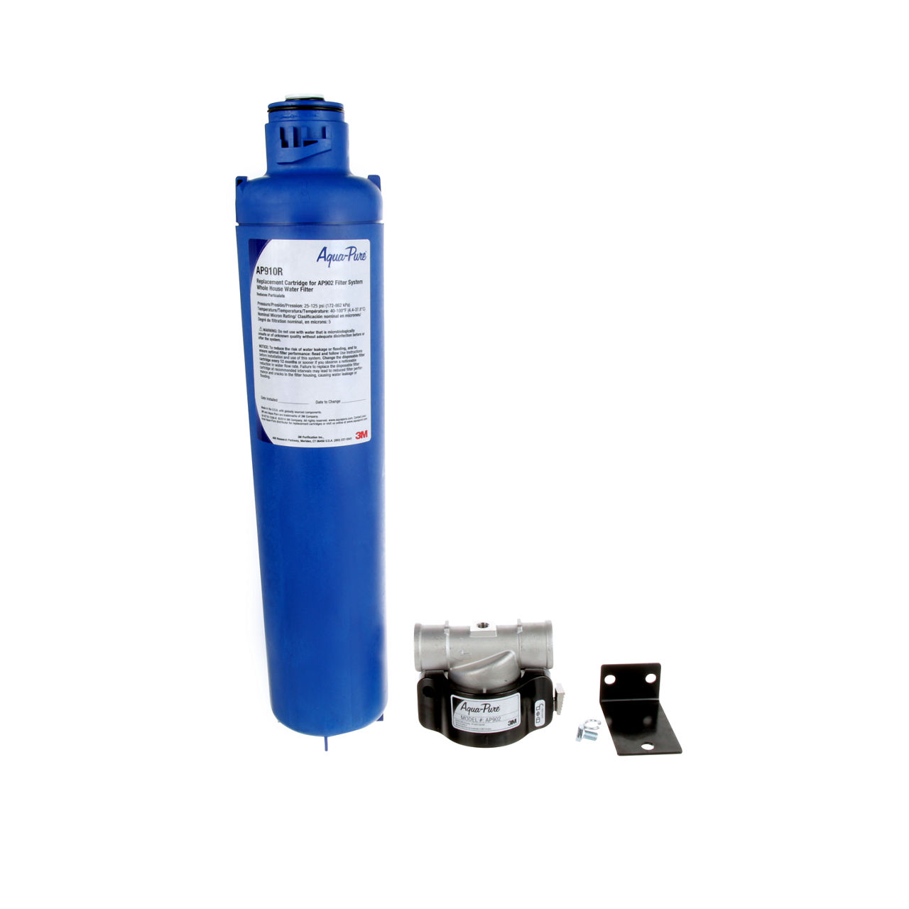 3M™ Aqua-Pure™ AP900 Series Whole House Water Filtration System AP902,5621101, Sanitary Quick-Change, 5 um, 1/Case