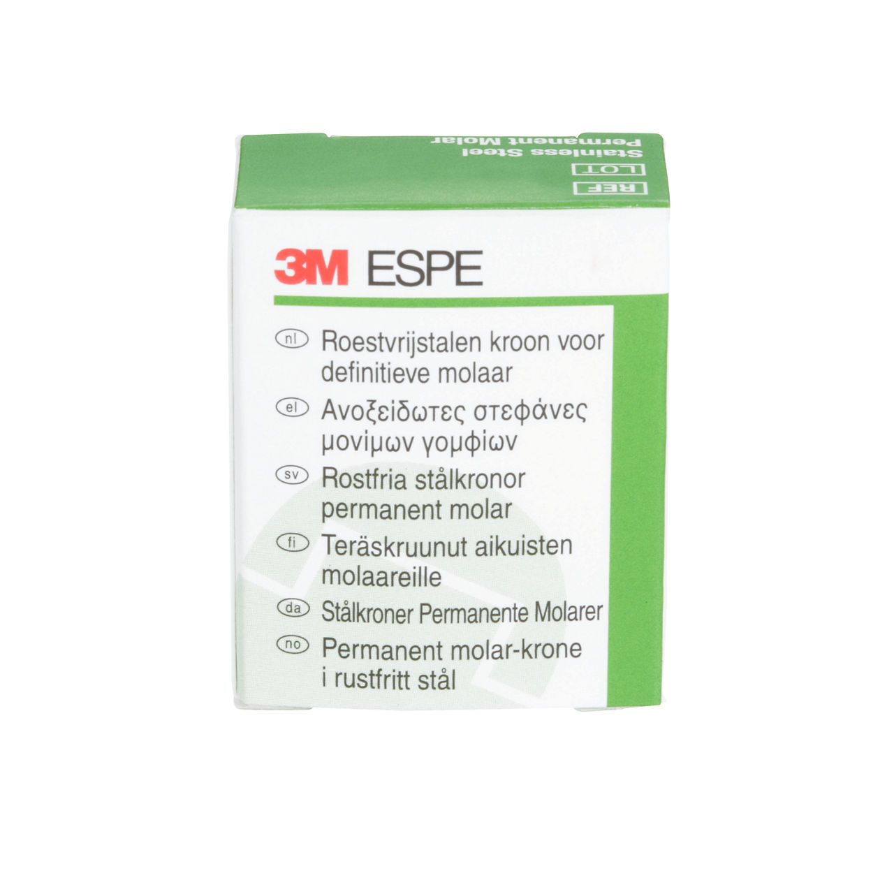 3M ESPE Stainless Steel First Permanent Molar Replacement Crown, 6-UR-4 upper right