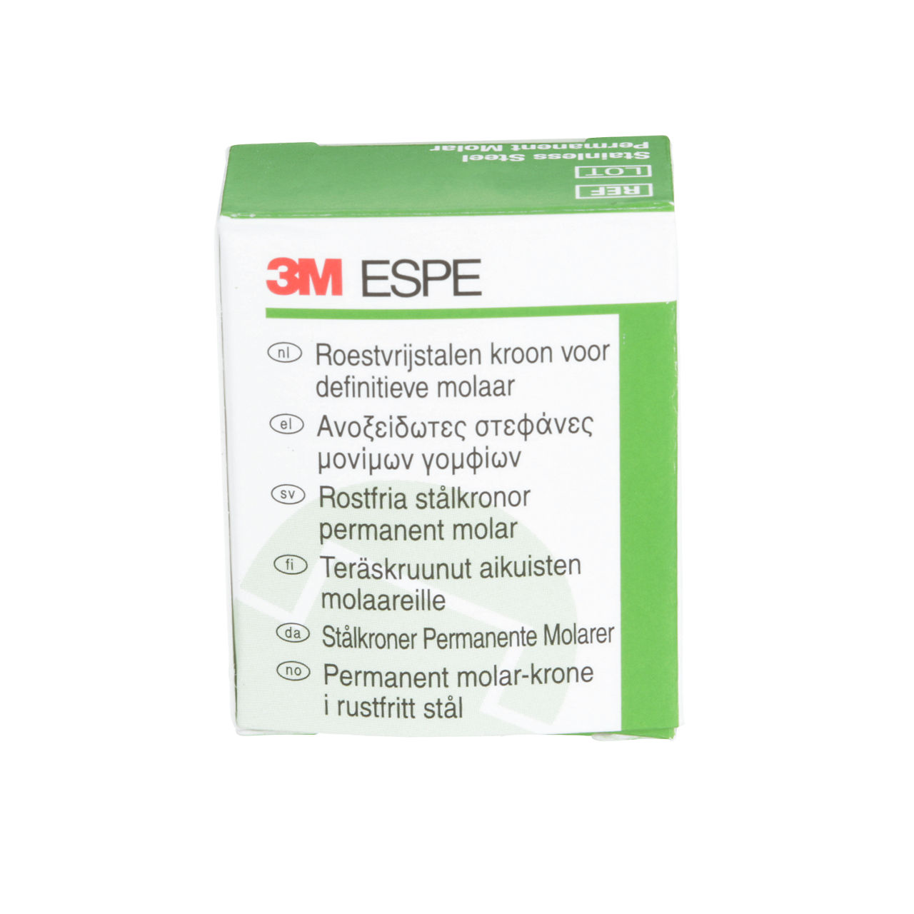 3M ESPE Stainless Steel First Permanent Molar Replacement Crown, 6-LR-5, lower right