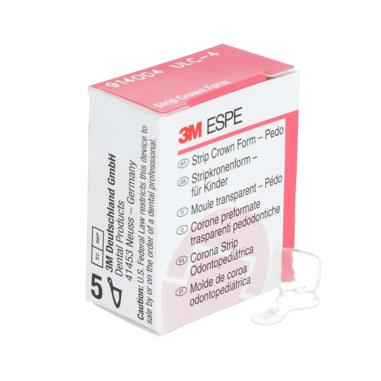 914004 PEDO CROWN UL CENT SZ 4 5/PAC