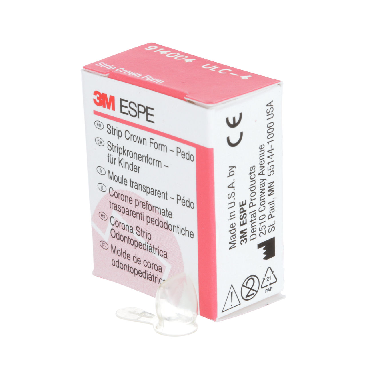 914004 PEDO CROWN UL CENT SZ 4 5/PAC