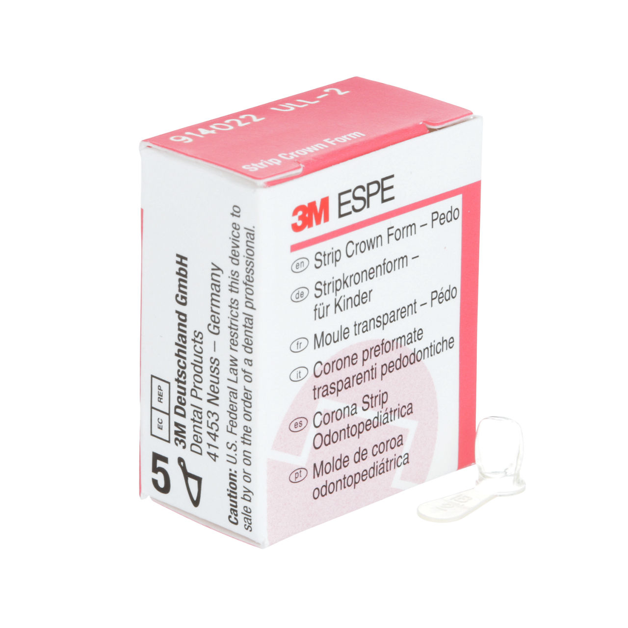 914022 PEDO CROWN UL LAT SZ 2 5/PAC