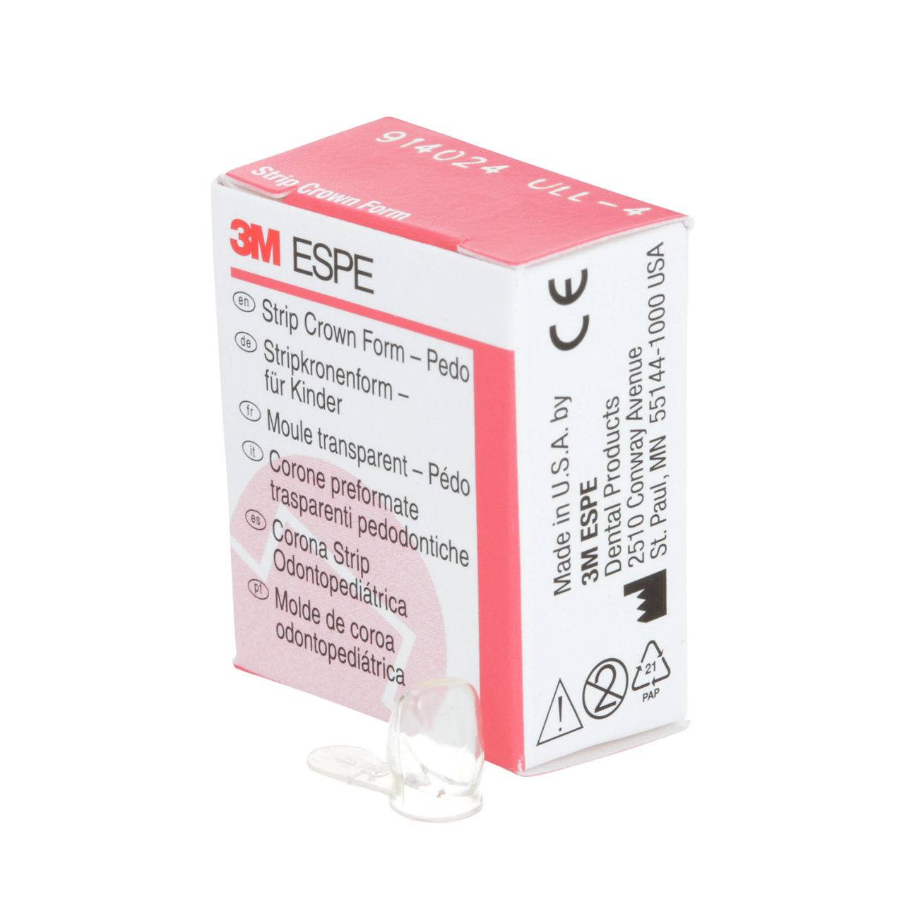 914024 PEDO CROWN UL LAT SZ 4 5/PAC