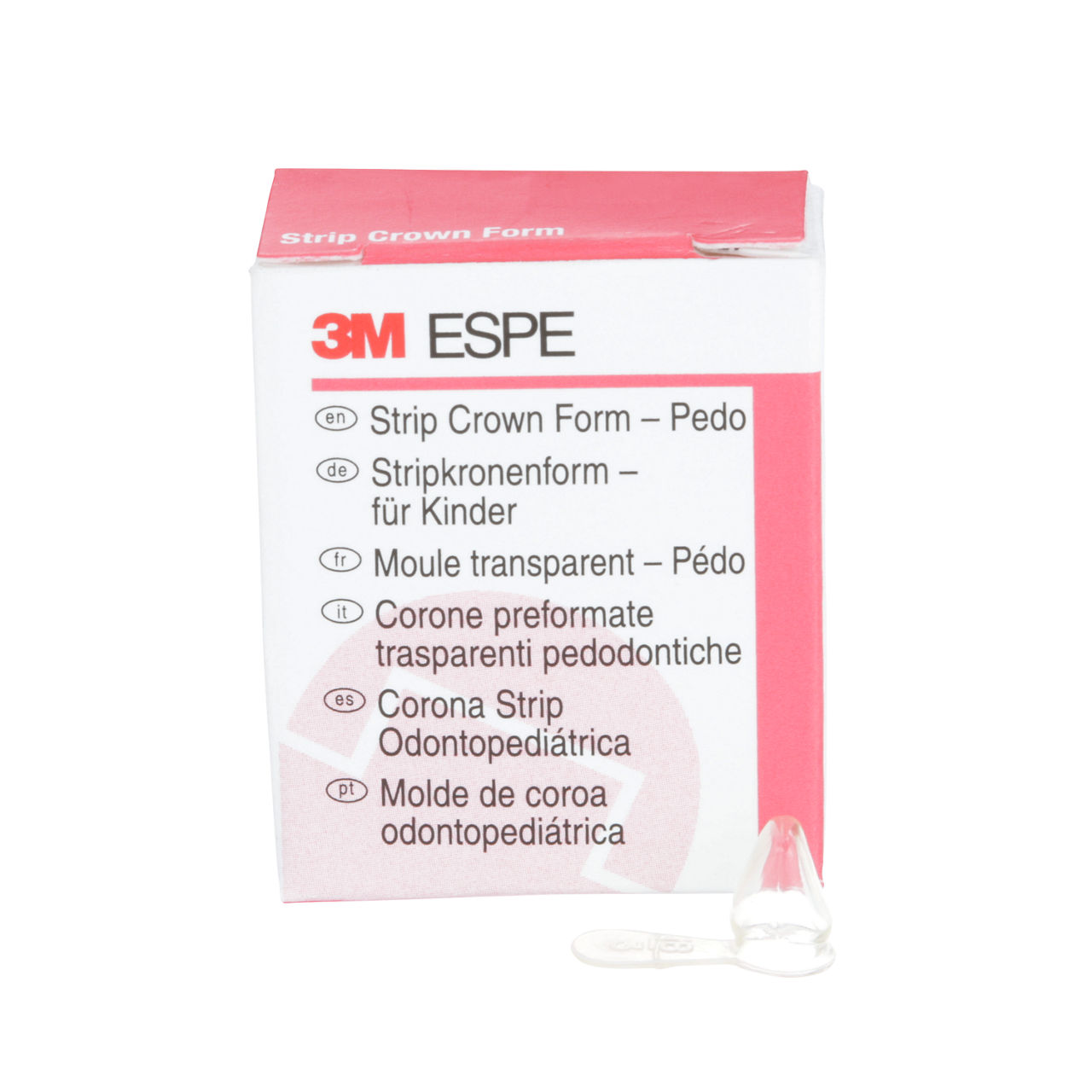 3M™ Strip Crown Form - Pedo, 914033, Upper Right Lateral, Size 3, 5Crowns