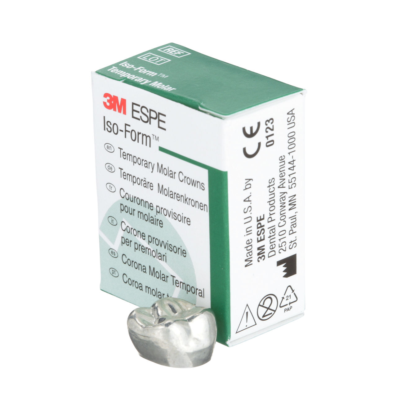 3M ESPE Iso-Form First Molar Replacement Crown, U-64, upper right