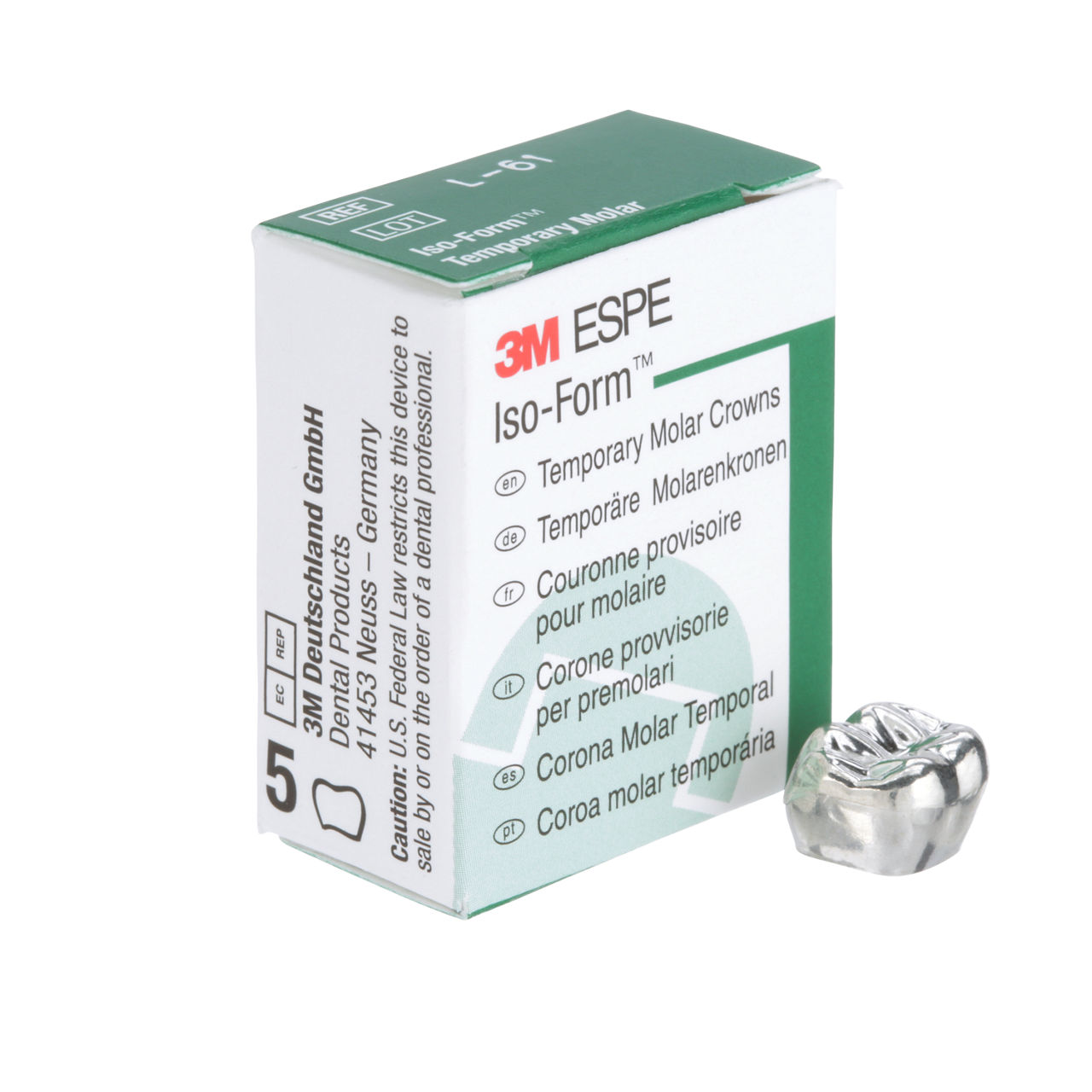 L-61 ION ISO MOLAR REPLACE CRN 5/PAC