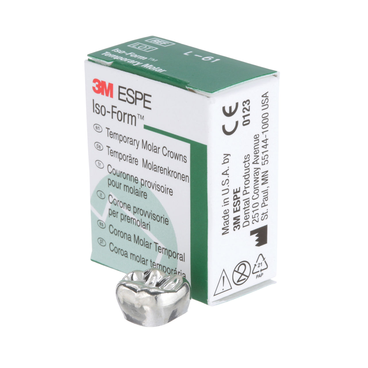 L-61 ION ISO MOLAR REPLACE CRN 5/PAC