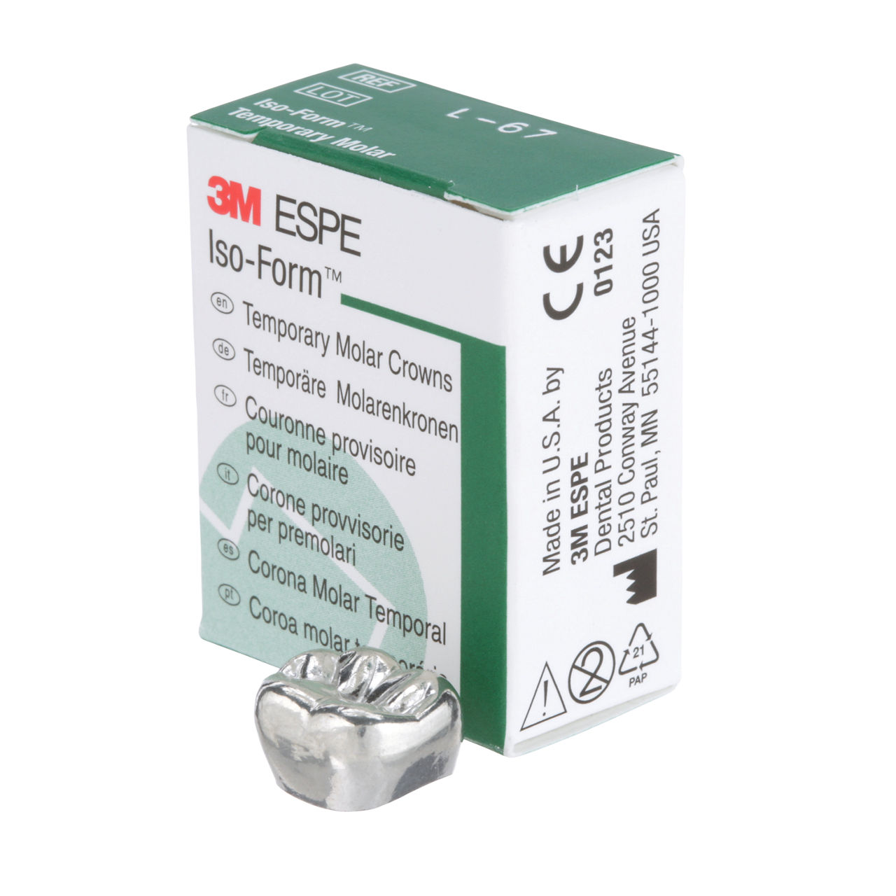 L-67 ION ISO MOLAR REPLACE CRN 5/PAC