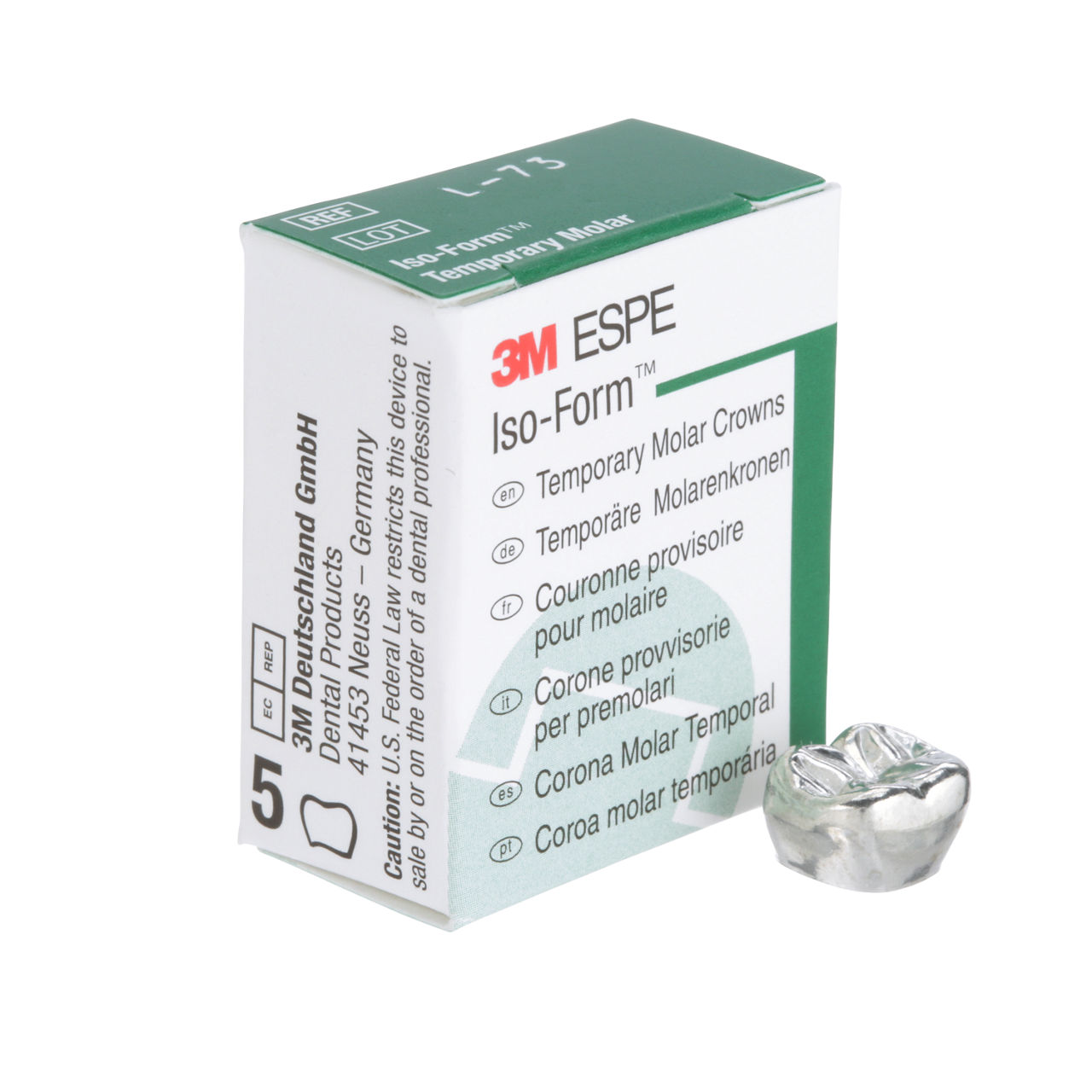 L-73 ION ISO MOLAR REPLACE CRN 5/PAC