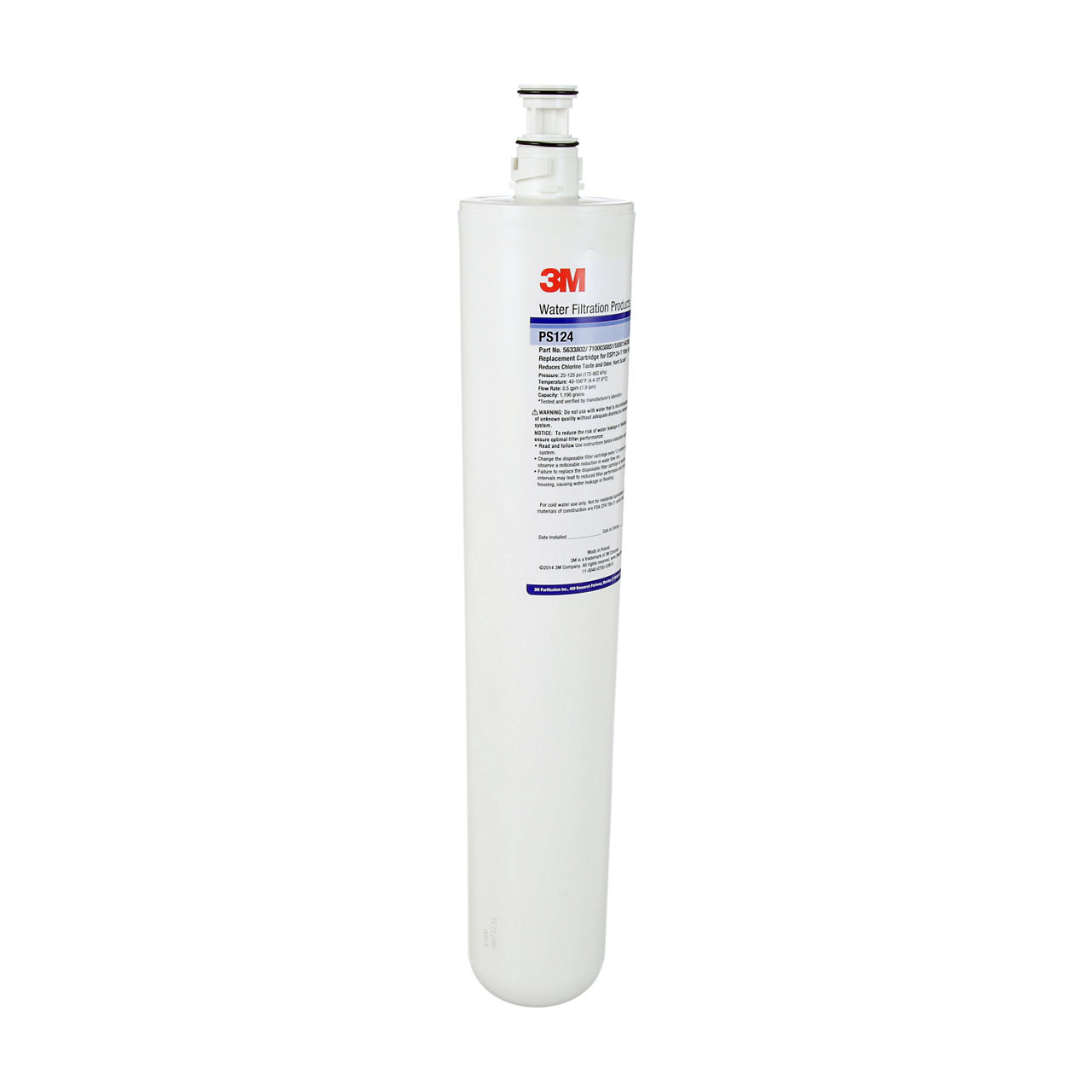 3M™ ScaleGard™ Blend Series Filter Cartridge PS124 for Espresso Applications