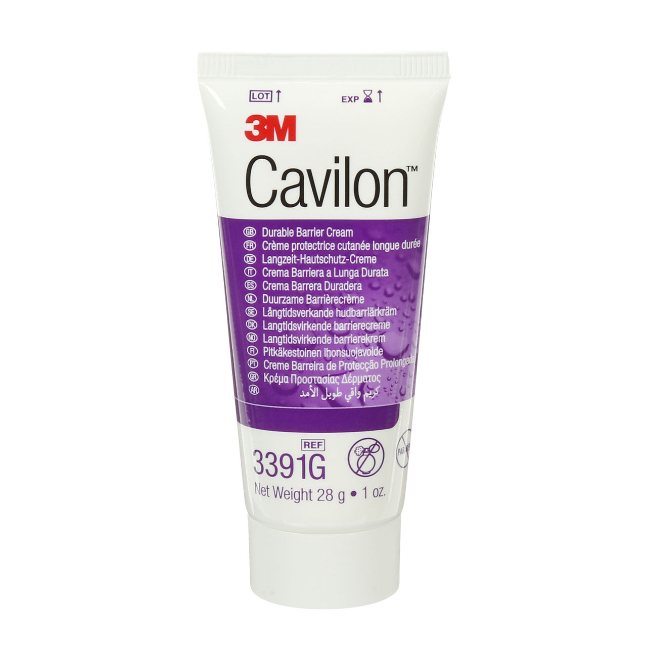 3M™ Cavilon™ Durable Barrier Cream, 3391G, 28 gr Tube, 12 Tubes/Case