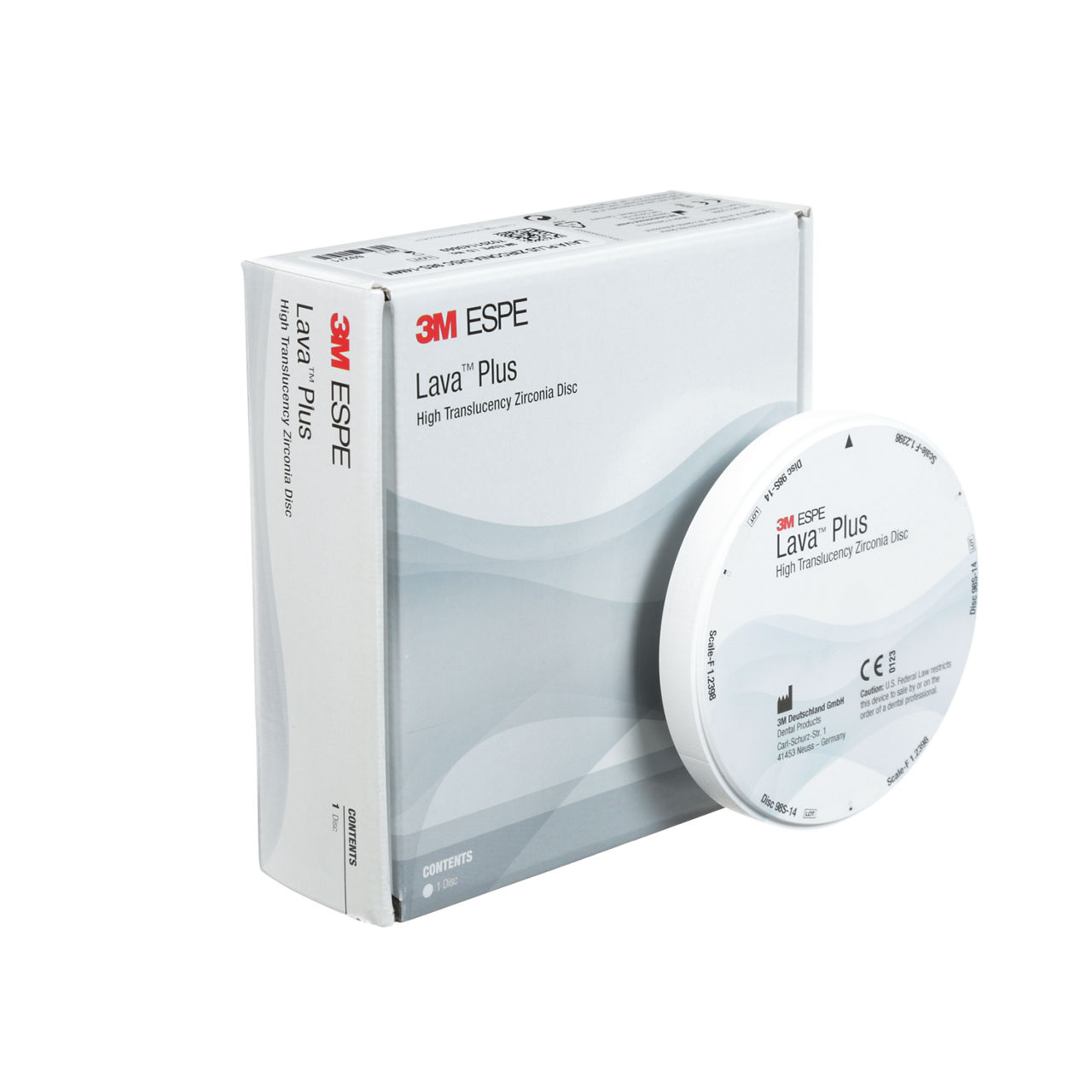 69271 LAVA PLUS ZIRCONIA DISC 98S-14 MM