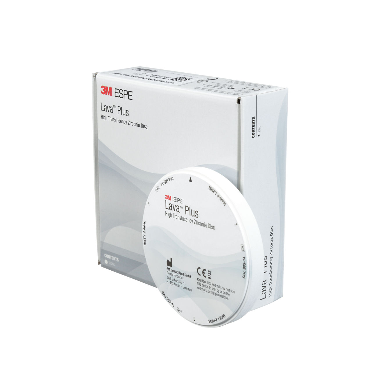 69271 LAVA PLUS ZIRCONIA DISC 98S-14 MM