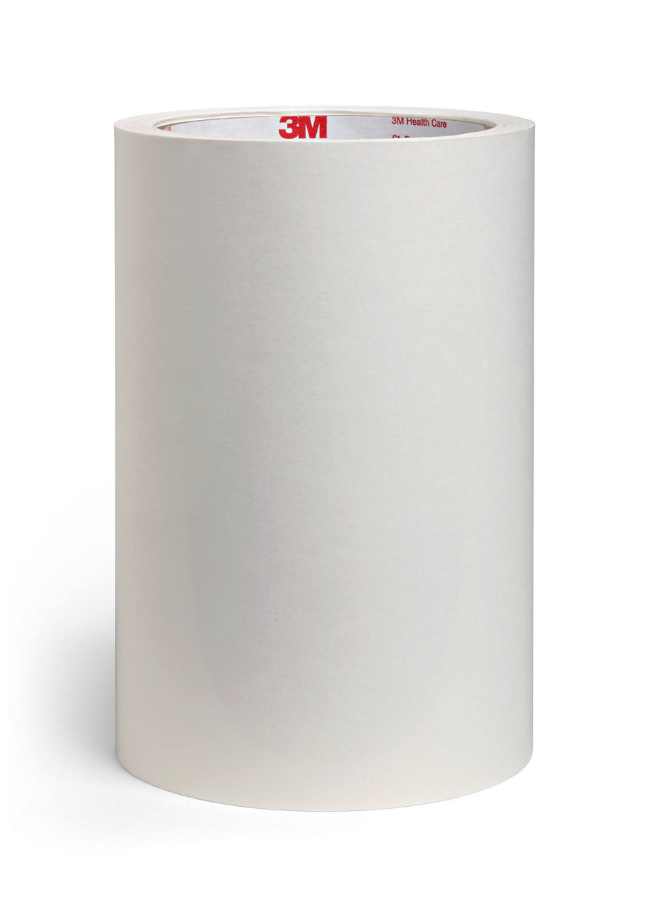 3M™ Medical Transfer Adhesive 1524, Fiber Filled Polyester, 60# Liner, 48 IN X 144 YD, 3 IN Fiber, CUSTOMIZED