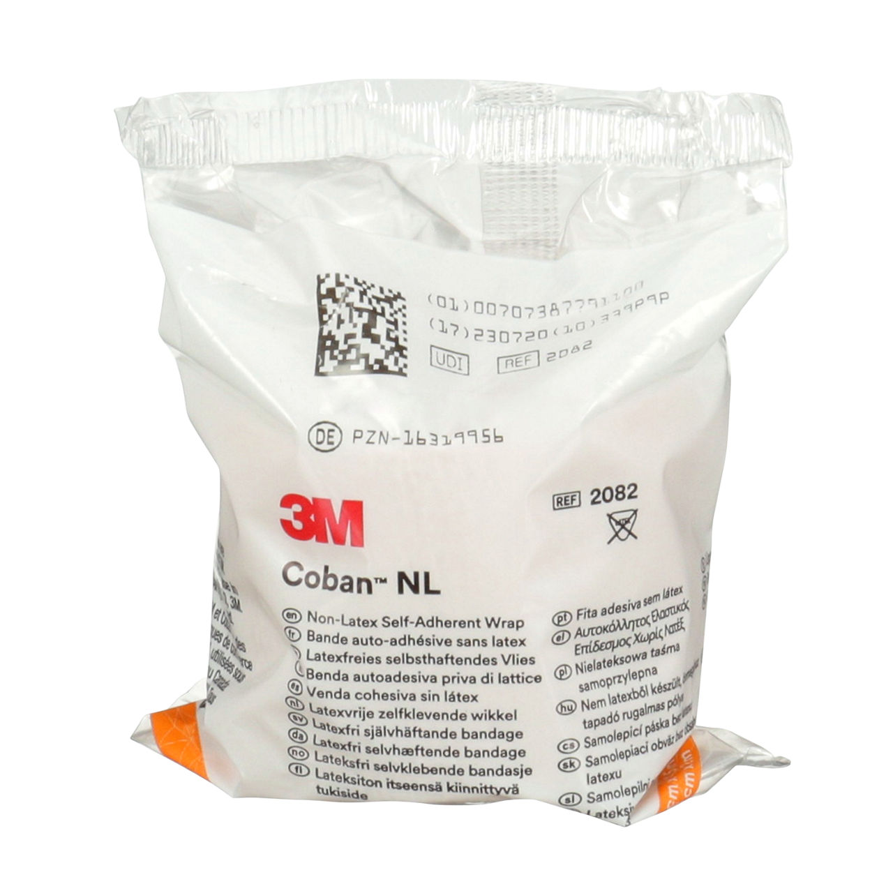 3M™ Coban™ NL Non-Latex Self-Adherent Wrap with Hand Tear, 2082, 2 in x5 yd, 36 ROL/CS