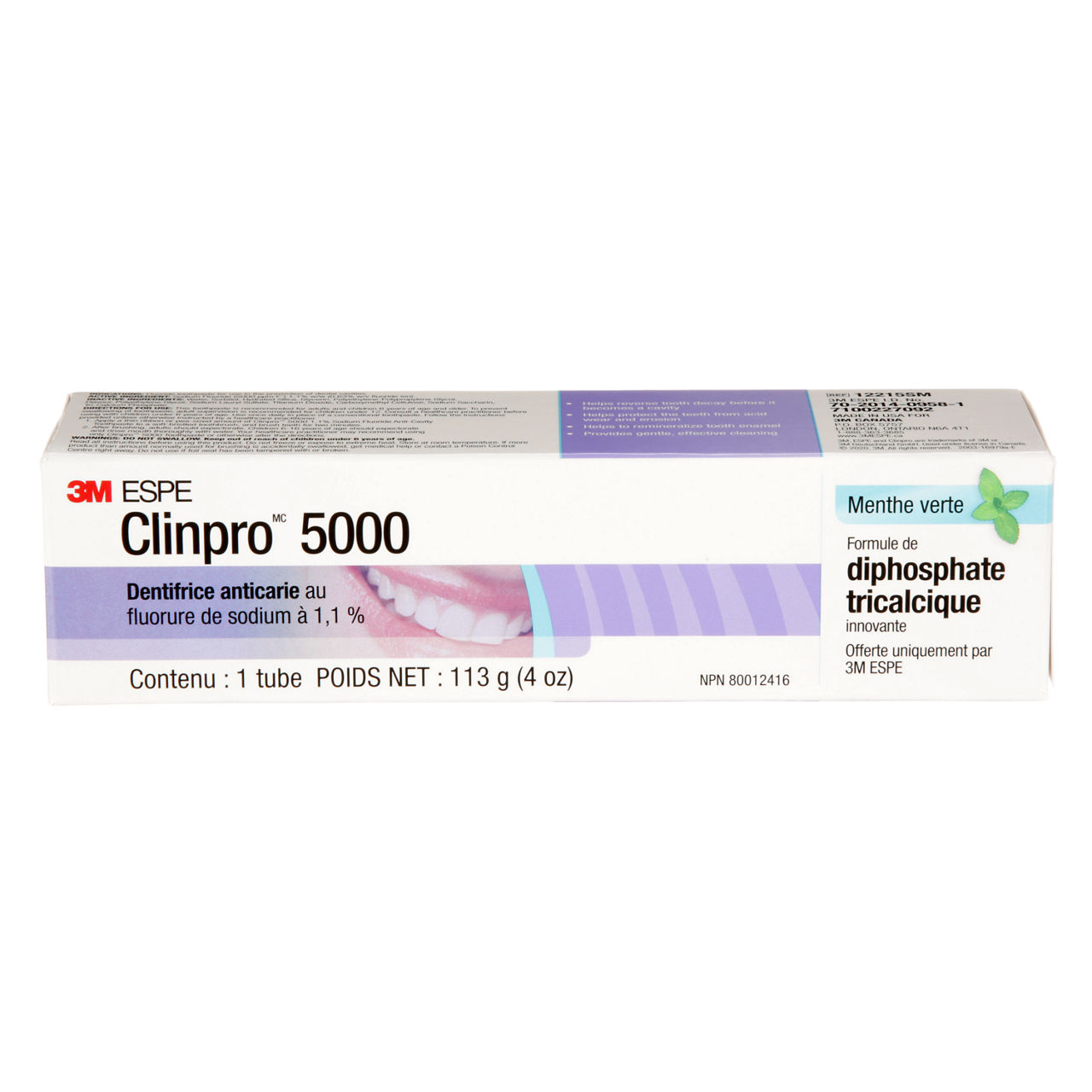 3M™ Clinpro™ 5000 1.1% Sodium Fluoride Anti-Cavity Toothpaste