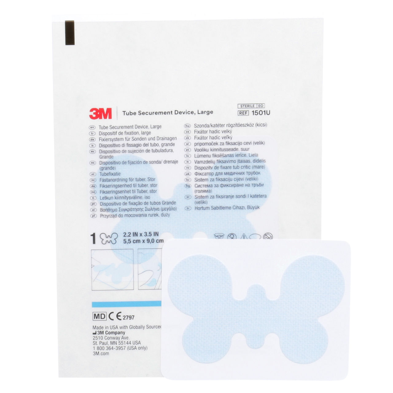 3M™ Fixatiehulpmiddel voor katheter, drain en sonde